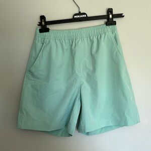 men’s blue swimsuit